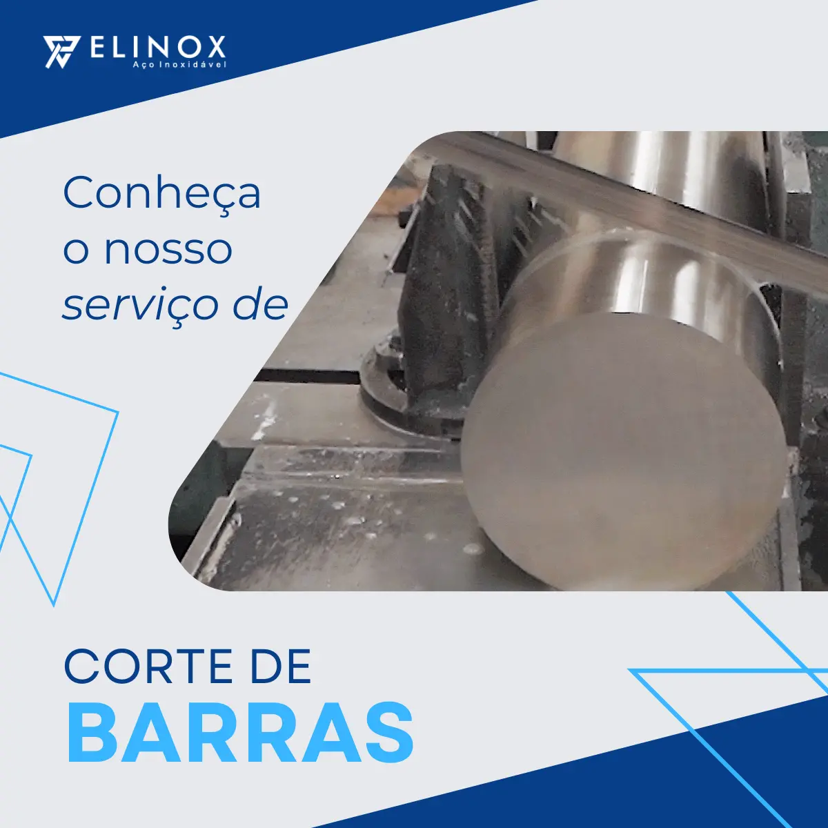 Descubra as Soluções de Corte de Barras da Central de Beneficiamento Elinox