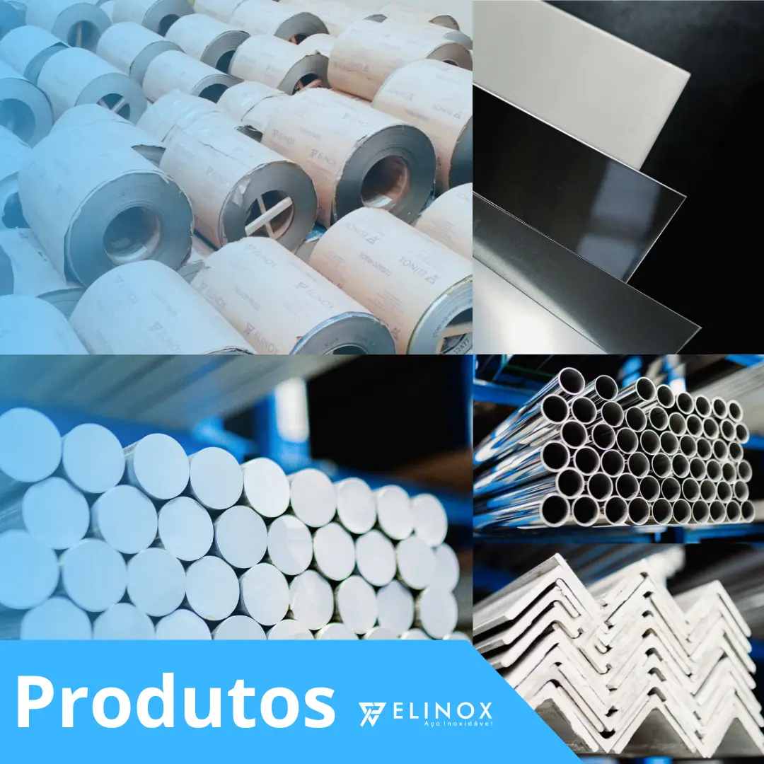 Seu Parceiro de Confiança em Aço Inoxidável com um Mix Completo de Produtos